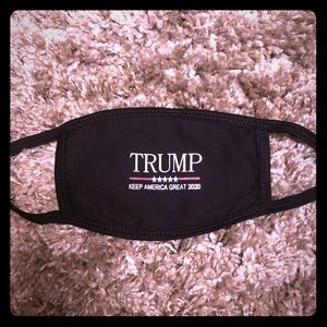 Trump 2020 Face Mask Keep America Great Black New